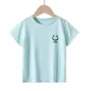 Camiseta Esportiva de Malha de Seda Gelada de Secagem Rápida para Meninos e Meninas, Tops de Manga Curta para Alunos do Ensino Fundamental e Médio, Roupas de Treino para Crianças