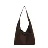 Bolso de mano retro estilo coreano para mujer, nueva colección otoño 2026, gran capacidad, versátil y elegante, bolso de axila