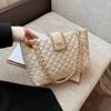 Bolso Sense de alta gama 2021 Nuevo Moderno Popular Atmosférico para Mujer Bolso Romboidal Elegante Versátil de Hombro Cruzado