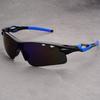 Óculos de sol esportivos de moda para homens e mulheres, óculos de sol à prova de vento para ciclismo, motociclismo, corrida, óculos cruzados, atacado
