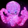 Lámpara LED con forma de delfín, luminosa, con diseño de animales marinos, ideal para decorar restaurantes de mariscos.