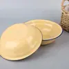 Esmalte en Spray Vintage Nostálgico Tazón de Esmalte para Uso Doméstico, Tazón Espesado, Tazón para Sopa, 16-28 cm Tazón de Arroz Vintage Nostálgico Vajilla