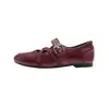 Zapatos de Entrenamiento Retro para Mujer Ballet 2026 Modelo Nuevo con Correa de Hebilla Estilo Francés Mary Jane Casuales Zapatos de Suela Suave
