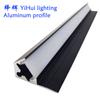 Canal de Luz Linear LED Luz de Armário Canal de Alumínio para Luz de Prateleira Carcaça Luz de Guarda-Roupa Canal de Alumínio para Luz com Fita de Luz Canal para Luz Linear