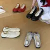 Zapatos Bailarinas Suaves Estilo Coreano para Mujer, Punta Redonda, Lazo, Suela Suave, Versátiles Zapatos de Abuela, Nuevo Modelo de Moda 2026