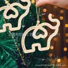 Nuevo producto: la Historia de Amor y Lealtad, Decoración de Madera de Elefante Regalo, Colgante Adorno de Hermandad y Amistad