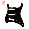 American Standard 8 Agujeros Vintage Tres Sencillos Panel 8 Pines Sencillo Sencillo Guitarra Eléctrica Guardia Pickguard Accesorios