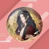 Periférico de animação preto diácono garota mágica rocha redonda solitária gigante literário yumi macarrão instantâneo conjunto de grandes ornamentos montar