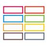 En stock venta al por mayor marca magnética 8 colores etiqueta de nombre borrable pegatinas de exhibición personalizadas pegatinas magnéticas transfronterizas para refrigerador