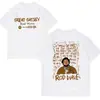 2025 Nova Marca Independente de Comércio Exterior Rod Wave Camiseta de Turnê de Concerto Nostálgico Unissex Harajuku a