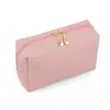 Bolsa Cosmética Portátil Impermeável de PU para Distinguir Cosméticos, Necessaire Quadrada, Bolsa de Armazenamento de Mão, Atacado de Fábrica