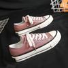 Zapatos de lona para mujer, primavera y verano 2023, nuevos zapatos blancos, estilo coreano ulzzang, moda Harajuku, versátiles, para estudiantes, zapatos de tabla