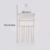 Estante de almacenamiento para pinzas de pelo Estilo bohemio Organizador de almacenamiento de collares, diademas, pinzas de pelo Percha Percha de pared para habitación infantil Decoración de pared