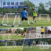 Mini portería de fútbol, desmontable, para uso en interiores y exteriores, portería de fútbol para entrenamiento en casa de niños, equipo deportivo para jardín de infantes