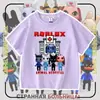 Mercancía de hospital de animales de manga corta para nuevo producto transfronterizo, tops de verano para hombres, mujeres y niños