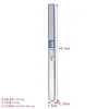 Regla de Acero Métrico e Imperial Regla de Acero de Doble Cara Regla de Acero Inoxidable de Doble Cara 10/100cm 6/ 40pulgadas