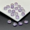 Cuentas de vidrio de 10 mm con orificio vertical a través de pequeñas cuentas de retorno, pulsera de bricolaje en vivo, pulsera de estilo antiguo, horquilla, accesorios de estilo nacional