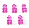 Pulseira de Contas com Pingente de Urso Acrílico 11x21mm Pulseira DIY Feita à Mão Acessórios para Joias Kit de Materiais