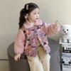 Chaqueta de Polar para Niñas Otoño e Invierno 2025 Nueva Ropa de Algodón Labubu para Niños Suéter de Terciopelo de Cordero para Niña Bebé