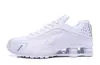 Zapatos Shox R4 de Columna de Aire Aumentadores de Altura Zapatos Deportivos con Pilares de Efecto Resorte Transfronterizos Putian Blanco Azul Rojo Puro Original