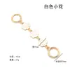 Bolso de cadena para joyería de cereza con correa de hombro de cadena extendida que no se decolora accesorios metálicos mini bolso cadena de transformación venta al por mayor