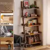 Estantería trapezoidal de madera maciza, estante de exhibición de almacenamiento para ventanal, estante de almacenamiento de pie, estantería integrada de pared, armario de almacenamiento, armario de esquina