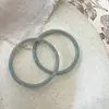 Nuevo Pulsera de un Paso de Imitación de Jade Hetian Antigua Diseño Simple de Lujo Ligero Pulsera Versátil para Novia