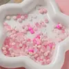 3*6mm Contas de Ábaco de Vidro Contas Redondas Planas Cor de Doce Contas Soltas Abertura 1.3mm DIY Material para Artesanato de Miçangas para Crianças