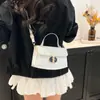 Textura de Moda Transfronteriza Verano Nuevo Estilo 2025 Nuevo Versátil Un Hombro Cruzado Bolso Cuadrado Pequeño para Viajes