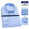 Camisa blanca de manga larga CVC, unisex, adecuada para tiendas 4S, ropa de trabajo formal, personalizable con logo bordado, libre de arrugas
