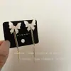 Pendientes de Borla de Cristal de Mariposa de Hada Súper Pendientes de Moda para Vacaciones en la Playa Lujo Ligero Pendientes de Nicho Sentido Avanzado Pendientes Exquisitos