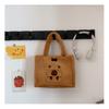 Bolso de hombro cruzado al por mayor de peluche de conejo para mujer, bolso de cartero, bolsa de maquillaje, lindo bolso de mano estilo Instagram, regalo de cumpleaños kulomi