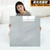 Pegatinas de Piso Autoadhesivas, Pegatinas de Piso de Plástico PVC Brillante Imitación Azulejo, Vinilo para Piso Doméstico de Piso de Cemento