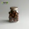 Frasco de plástico para envasado de frutas frías de 350 ml, frasco para frutas secas, ciruela pasa de cáscara amarilla, frasco para bocadillo de kumquat confitado, frasco sellado