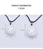 Colar de Prata Pura S999 para Mulheres, Pingente de Lótus, Estilo Chinês Tradicional, Presente para Namorada, Moderno e Elegante Dz091