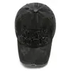 Gorra de Mezclilla para Cuatro Estaciones para Hombre Lavada Desgastada Gorra de Béisbol para Mujer Primavera Otoño Parche Bordado Gorra con Visera Productos en Stock Transfronterizos