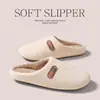 Pantuflas de Algodón Cixi para Hombre, Primavera, Otoño e Invierno, Uso Interior y en Casa, Antideslizantes, Cálidas, Pareja para el Hogar, Felpa de Invierno, Mujer