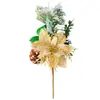 Navidad Navidad Flor Piña Conos Esquejes Decoración del Hogar Flores Artificiales Decoración Navideña Accesorios para Fotografía Amazon