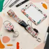 El portacarnet retráctil más vendido de Amazon con clip giratorio, portatarjeta de identificación con diseño floral colorido, cordón de poliéster en stock