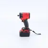 Chave Elétrica de Lítio Multifuncional Sem Escovas para Exportação e Uso Doméstico, Chave Elétrica de Alta Potência 350N, Chave de Impacto Pneumática para Reparo Automotivo