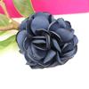 Acessórios de vestuário diy tecido coreano artesanal grande flor rosa acessórios de cabelo segurando flores materiais de decoração de casamento