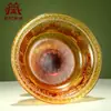 Taza Protectora Dharma de Esmalte Coloreado Suministros Budistas Instrumento de Práctica Espiritual en Casa Taza para Suministro de Agua Taza para Copa de Vino Adornos de Copa de Agua Sagrada de los Ocho Auspicios