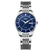 Olini Moda Reloj de Cuarzo Simple para Hombre y Mujer con Correa de Acero Resistente al Agua Reloj de Pareja Reloj de Negocios Fabricante Venta al por Mayor Dropshipping