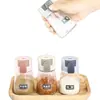 Salero Cuantitativo Botella de Condimentos Frasco Dispensador de Sal para Cocina del Hogar Caja de Condimentos de Cantidad Controlada Juego de Frascos de Condimentos Botella de Control de Sal