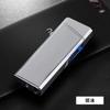 Fabricante de Suministro Transfronterizo Venta al por Mayor Encendedor de Doble Arco con Sensor Táctil Carga USB Sensor de Huella Digital Logotipo Personalizado