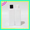 Frasco quadrado branco de 240ml com tampa Qianqiu, ideal para detergente de louça, álcool em gel, loção, sabonete líquido ou como subfrasco.