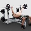 Banco plano con rack para press de banca comercial banco de pesas banco para press de banca cama para barra con pesas banco de pesas traje con barra equipo de fitness para el hogar
