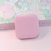 Estuche Lindo para Lentes de Contacto, Caja Compañera de Dibujos Animados de Corazón, Portátil Compacto y Personalizado para Estudiantes, Doble Estuche para Lentes de Contacto con Espejo