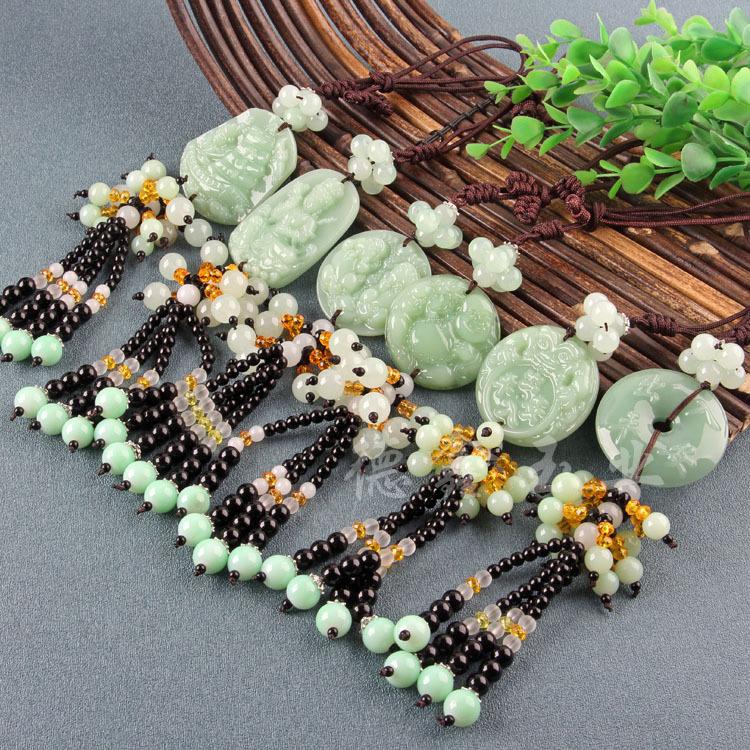 绿玉流苏车挂219