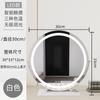 Espejo de Maquillaje LED Inteligente Simple Ins Escritorio Elegante Espejo Redondo Grande con Luz Escritorio Luz de Relleno Vestidor